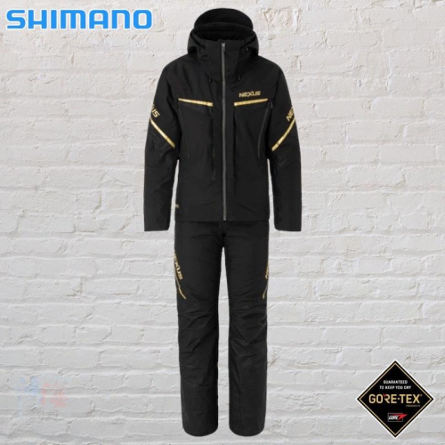 鴻海釣具企業社《SHIMANO》22 RB-113V 黑色保暖防水釣魚套裝