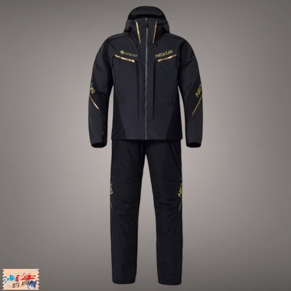 中壢鴻海釣具【SHIMANO】RB-150X 刷絨 +8 防寒保暖釣魚套裝 (24秋磯款) GORE-TEX雨衣防水套裝-規格圖9