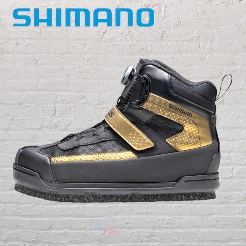 鴻海釣具企業社《SHIMANO》22 FS-110V 黑色短統防滑釘鞋-細節圖3