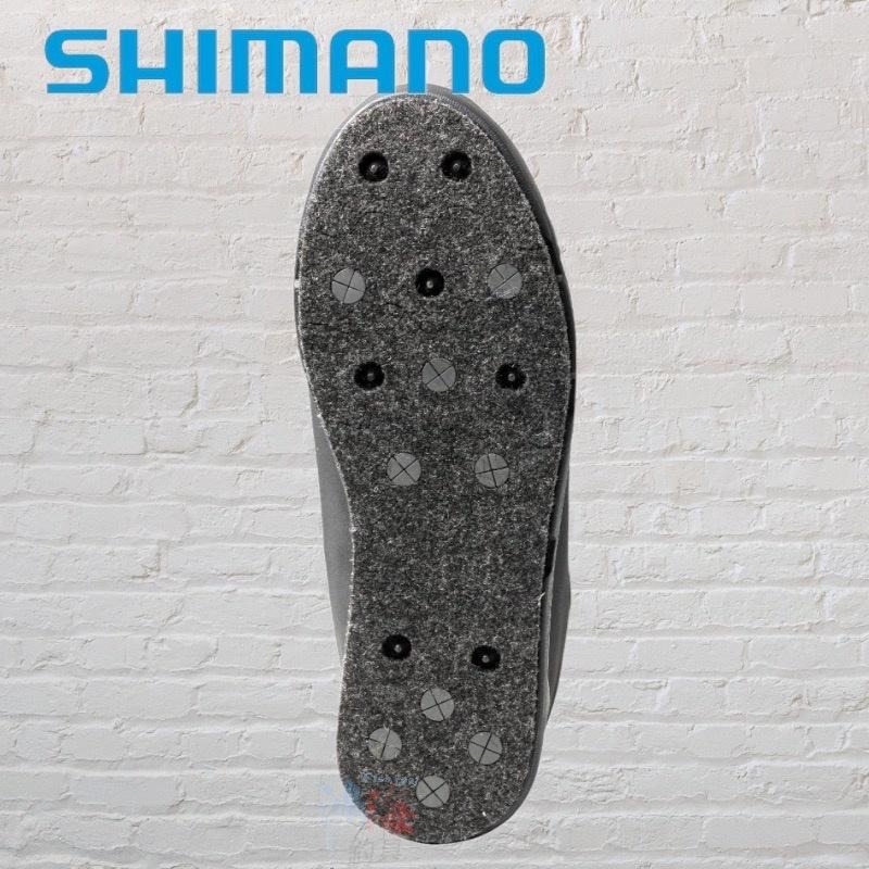 鴻海釣具企業社《SHIMANO》22 FS-110V 黑色短統防滑釘鞋-細節圖5
