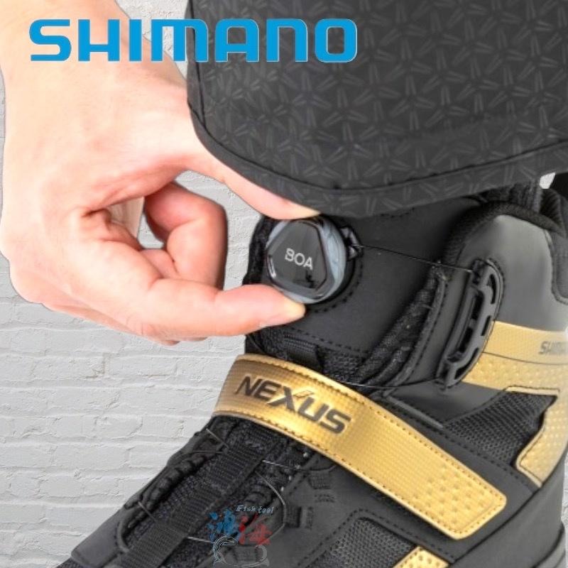 鴻海釣具企業社《SHIMANO》22 FS-110V 黑色短統防滑釘鞋-細節圖7