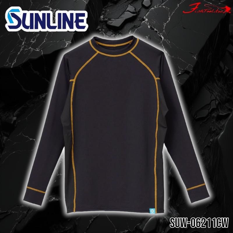 鴻海釣具企業社《SUNLINE》 SUW-06211CW 黑*金色防蚊內搭衣 SUW-06212CW 黑*金色防蚊內搭褲-細節圖3