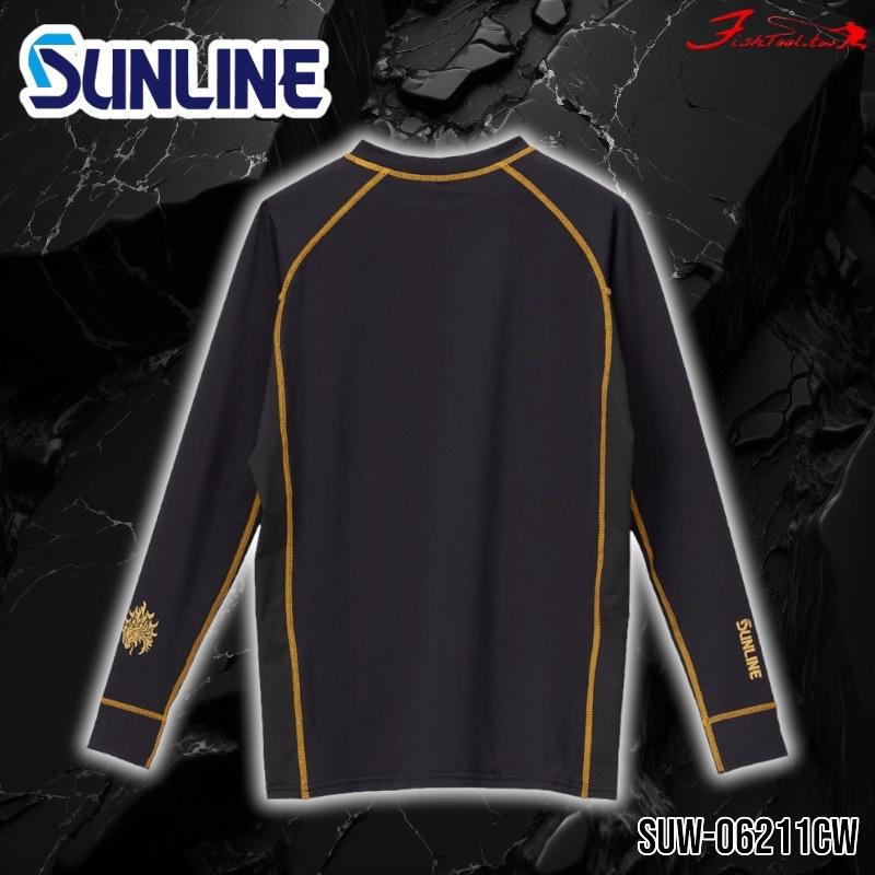 鴻海釣具企業社《SUNLINE》 SUW-06211CW 黑*金色防蚊內搭衣 SUW-06212CW 黑*金色防蚊內搭褲-細節圖4