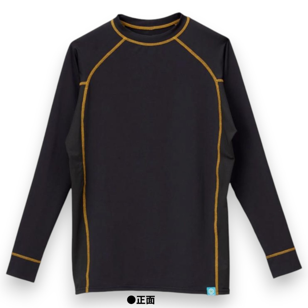 中壢紅海釣具【SUNLINE】SUW-06211CW 黑色×金色防蚊內搭衣-規格圖5