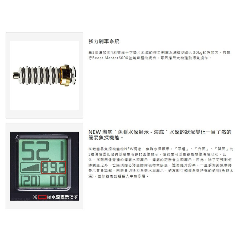 中壢紅海釣具【SHIMANO】FORCEMASTER 6000 電動捲線器(20年款)-細節圖6