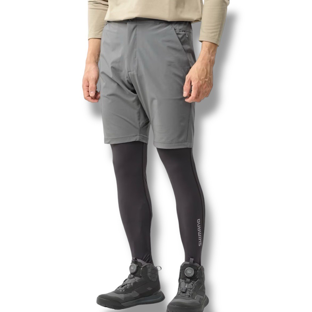 紅海釣具企業社【SHIMANO】 IN-007Y 黑色 黑色多迷彩 防曬內搭褲 (25年春夏款)-細節圖6