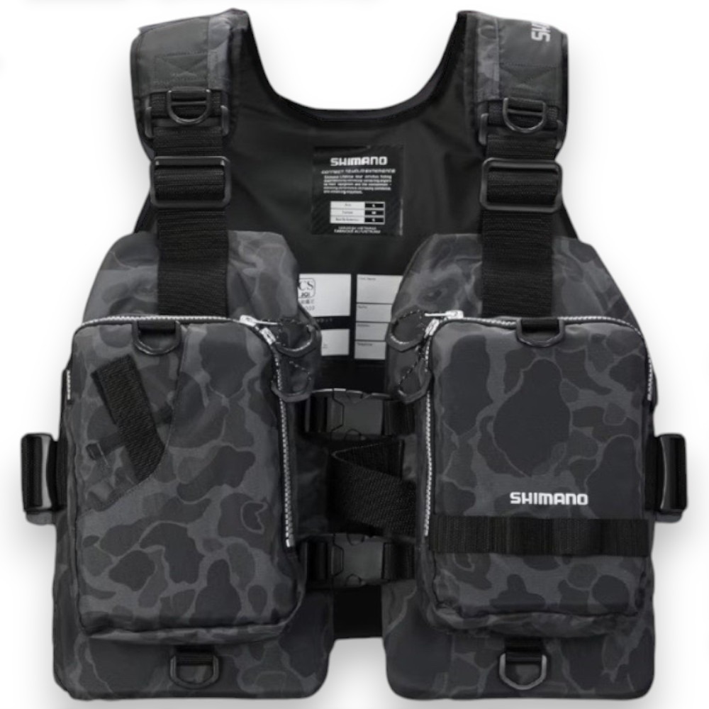 紅海釣具企業社【SHIMANO】VF-068T 輕量釣魚救生衣 路亞救生衣-規格圖11