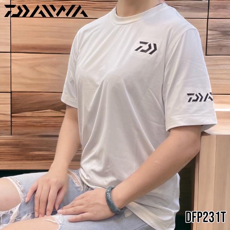 鴻海釣具企業社 DAIWA  DFP231T 刺繡LOGO速乾短袖T 卹-細節圖3