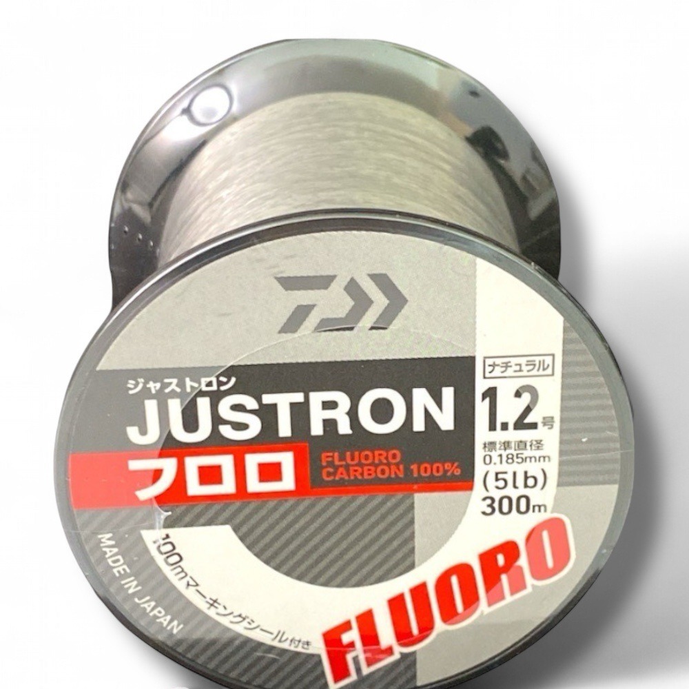 紅海釣具企業社【DAIWA】JUSTRON FLUORO 卡夢線 碳纖線 磯釣 海釣場 遠投 淡水路亞 海水路亞 烏鰡-規格圖11