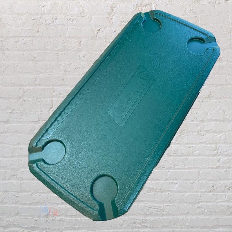 紅海釣具企業社《Coleman》100QT 5日保冷-100L 附輪冰箱 墨綠色 限宅配-細節圖2