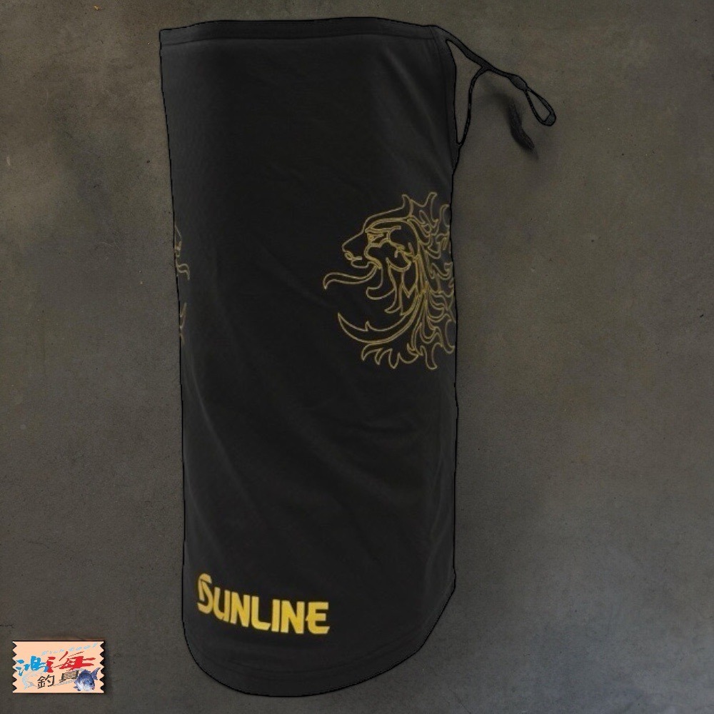 中壢鴻海釣具《SUNLINE》SUW-22602 獅子金涼感速乾面罩-細節圖2