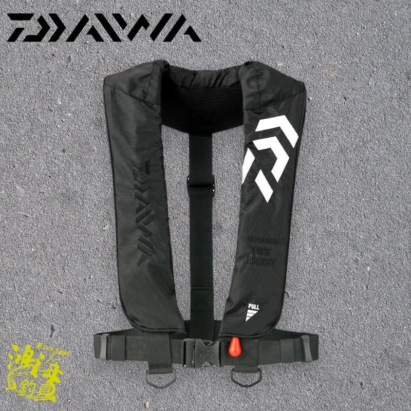 中壢鴻海釣具《DAIWA》DF-2608 紅色充氣救生衣