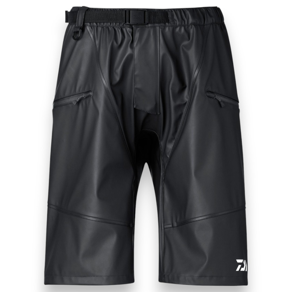 中壢紅海釣具【DAIWA】DR-6426P 黑色PU海洋防水短褲 2026春夏款 船釣海釣釣魚短褲 防水半褲-細節圖2
