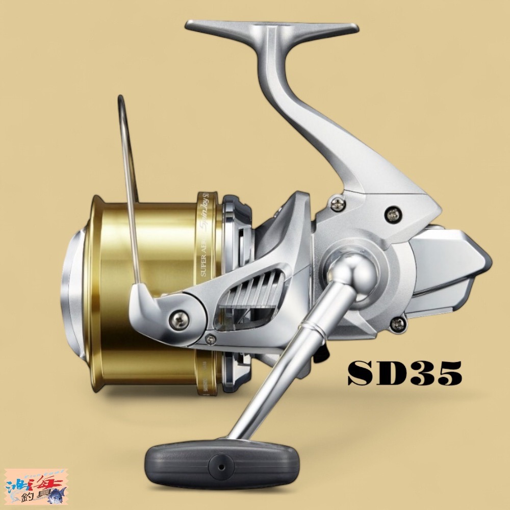 中壢鴻海釣具【SHIMANO】 SA SPINJOY SD30 SD35 標準仕樣捲線器 遠投捲線器-規格圖7