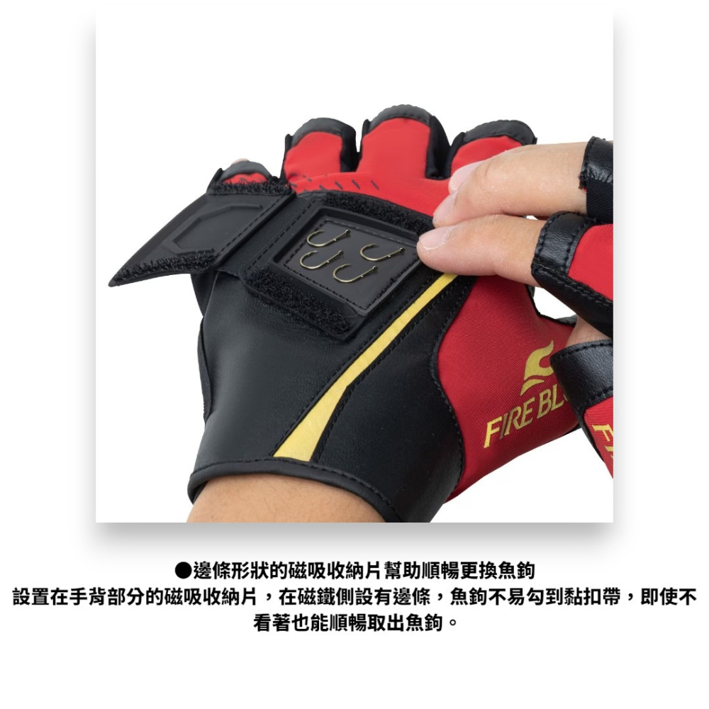 中壢紅海釣具【SHIMANO】GL-181Z LIMITED PRO 五指釣魚手套 26年春夏款 磯釣手套 防滑耐磨-細節圖5