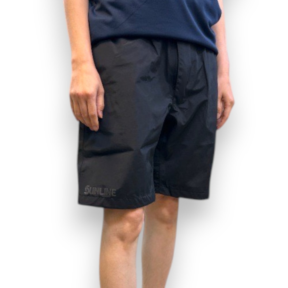中壢紅海釣具【SUNLINE】 SUW-05212 S-DRY 黑色防潑水速乾短褲 23年款-細節圖3
