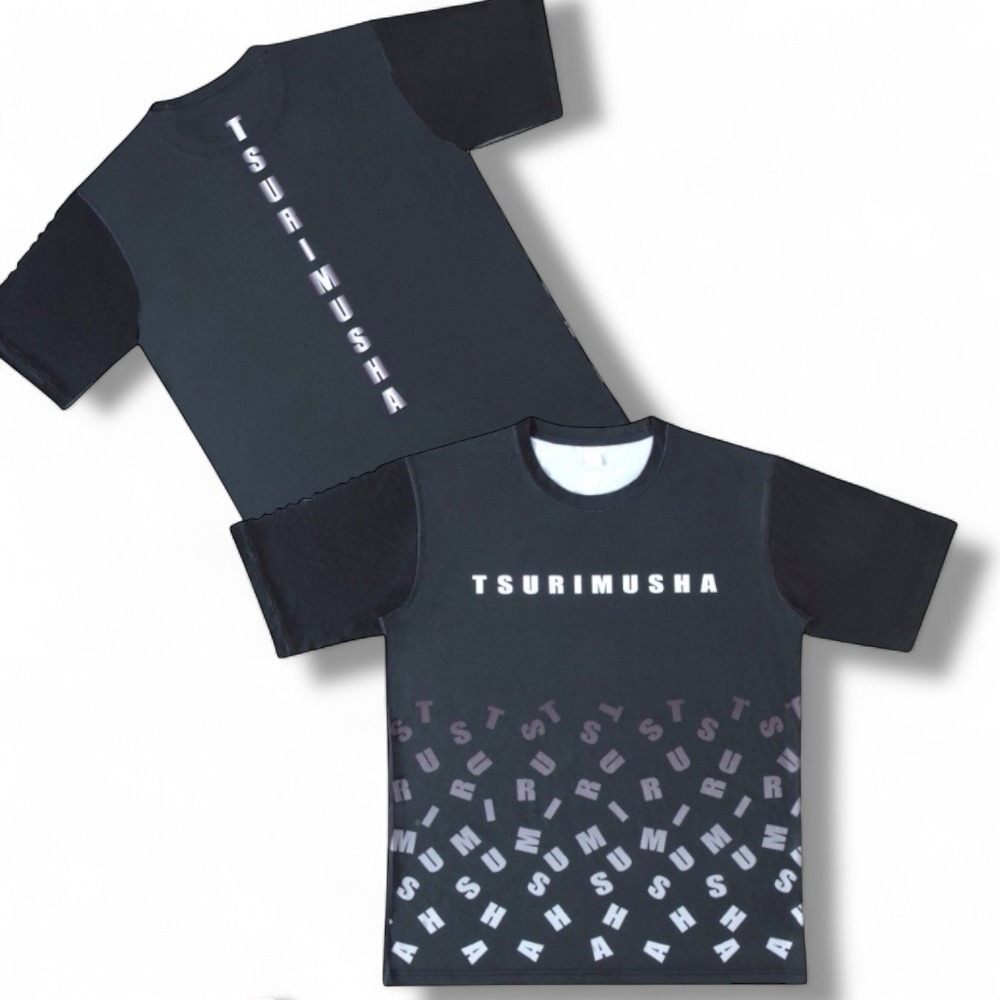 紅海釣具企業社【TSuriMusha】釣武者 黑色涼感短袖T卹 (22年款)-規格圖6