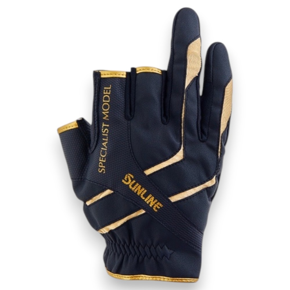 中壢紅海釣具【SUNLINE】SUG-235 3指切釣魚手套 三指釣魚手套-細節圖3