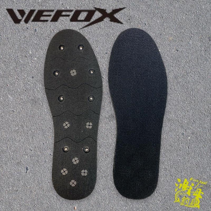 紅海釣具企業社《WEFOX》WDX-1058旋鈕式磯釣鞋鞋底 替換鞋底 毛氈加釘鞋底-細節圖2