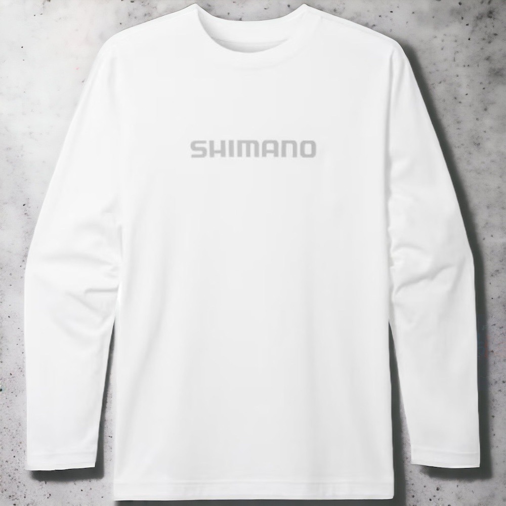 中壢鴻海釣具《SHIMANO》 SH-011V 棉質長袖T恤 釣魚衣服 休閒上衣 23年秋磯款-細節圖7