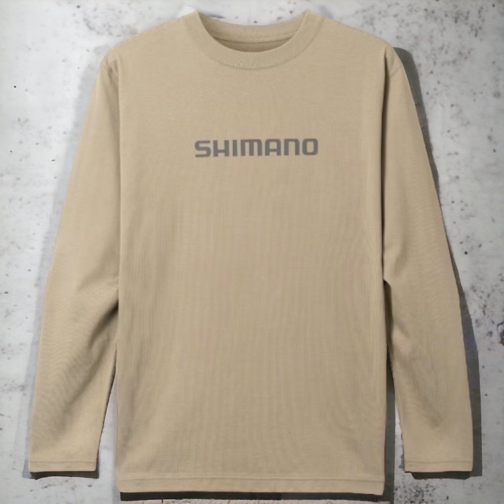 中壢鴻海釣具《SHIMANO》 SH-011V 棉質長袖T恤 釣魚衣服 休閒上衣 23年秋磯款-細節圖8