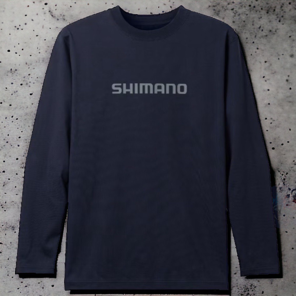 中壢鴻海釣具《SHIMANO》 SH-011V 棉質長袖T恤 釣魚衣服 休閒上衣 23年秋磯款-細節圖9