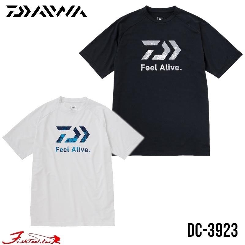 中壢鴻海釣具《DAIWA》DE-3923 吸水速乾 短袖T 卹 23年款-細節圖2