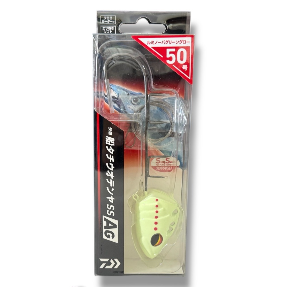 中壢鴻海釣具【DAIWA】快適船 KAITEKI FUNE TACHIUO TENYA  天亞單鉤 船釣白帶-規格圖7