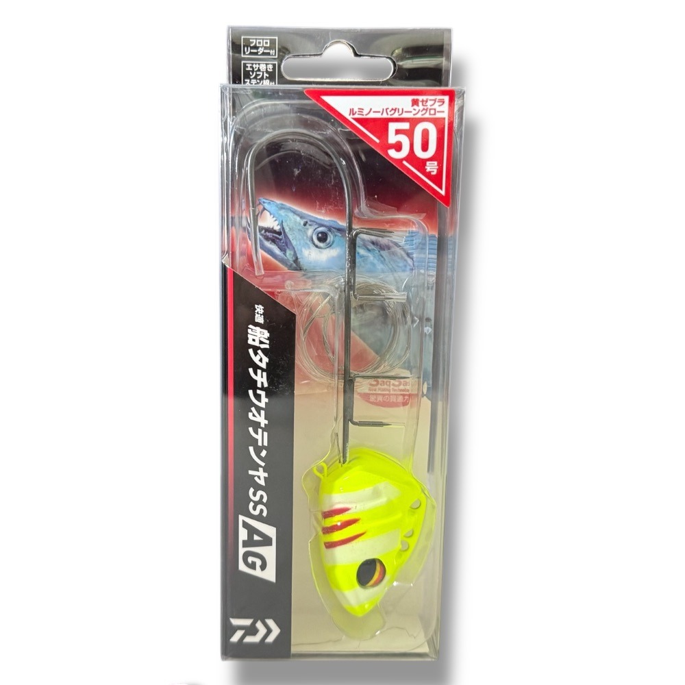 中壢鴻海釣具【DAIWA】快適船 KAITEKI FUNE TACHIUO TENYA  天亞單鉤 船釣白帶-規格圖7