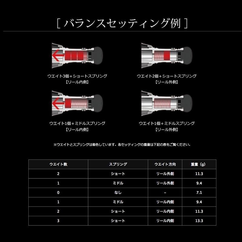 中壢紅海釣具【LIVRE】Custom Balancer TYPE2(短) 配重平衡防撞桿 平衡桿 捲線器防撞桿-細節圖5