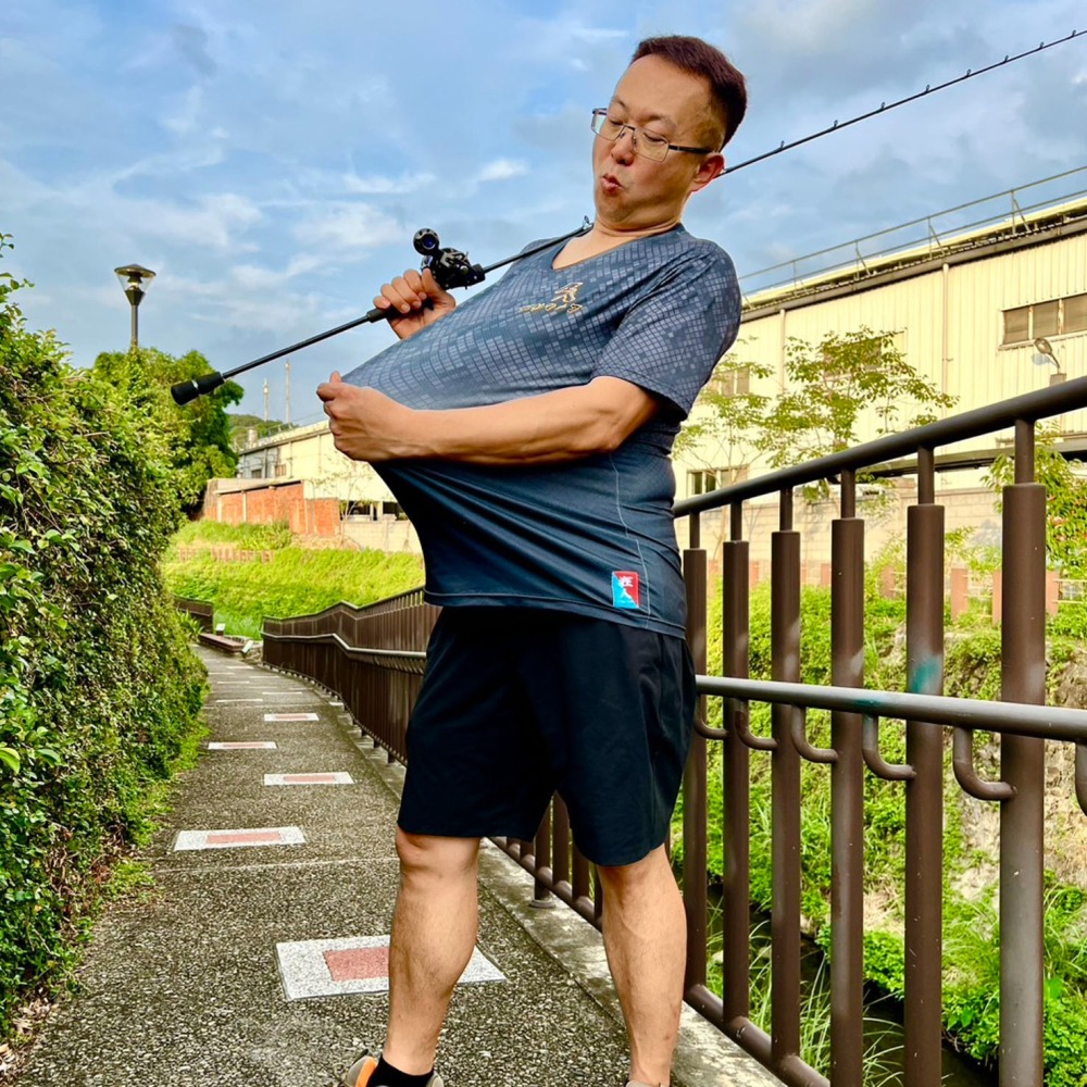 紅海釣具企業社【吉作】釣魚鬪魂 冰絲涼感短袖上衣 (25年款)-細節圖9