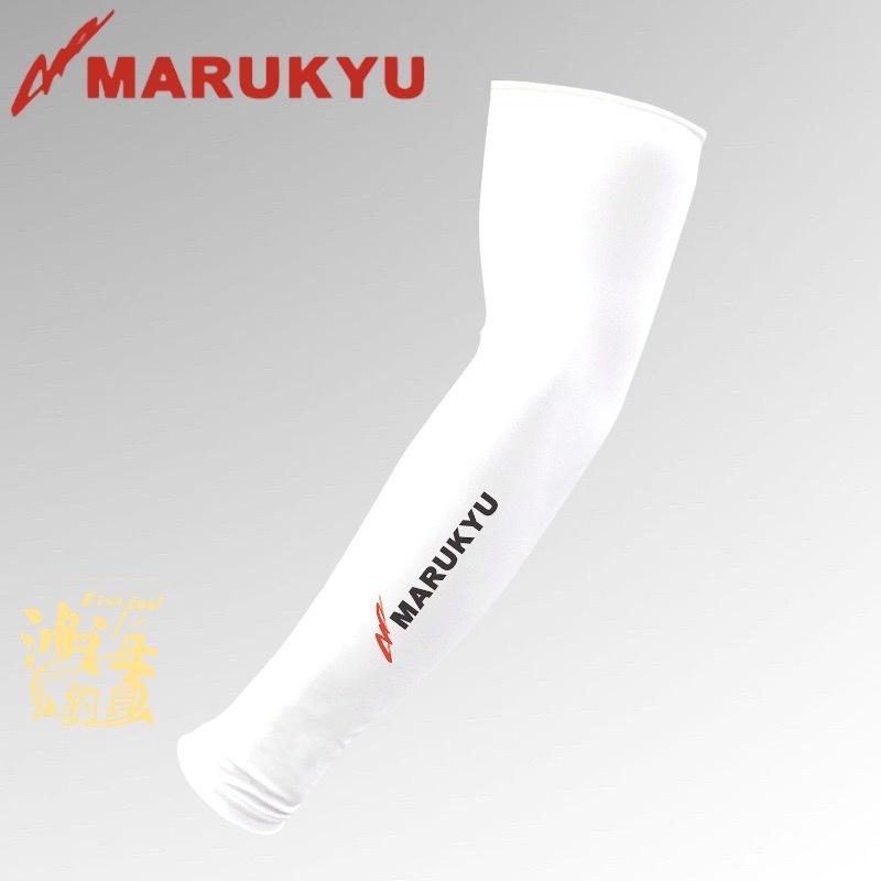 中壢鴻海釣具《MARUKYU》22新款 MQ-03水瀑冷感記憶防曬涼感袖套-細節圖3