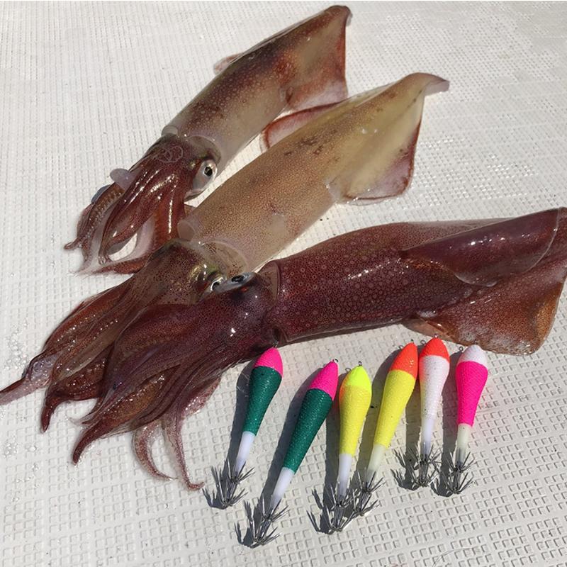 紅海釣具企業社《KIZAKURA》YARI Egibow 90MM 透抽布捲 船釣 假餌-細節圖3