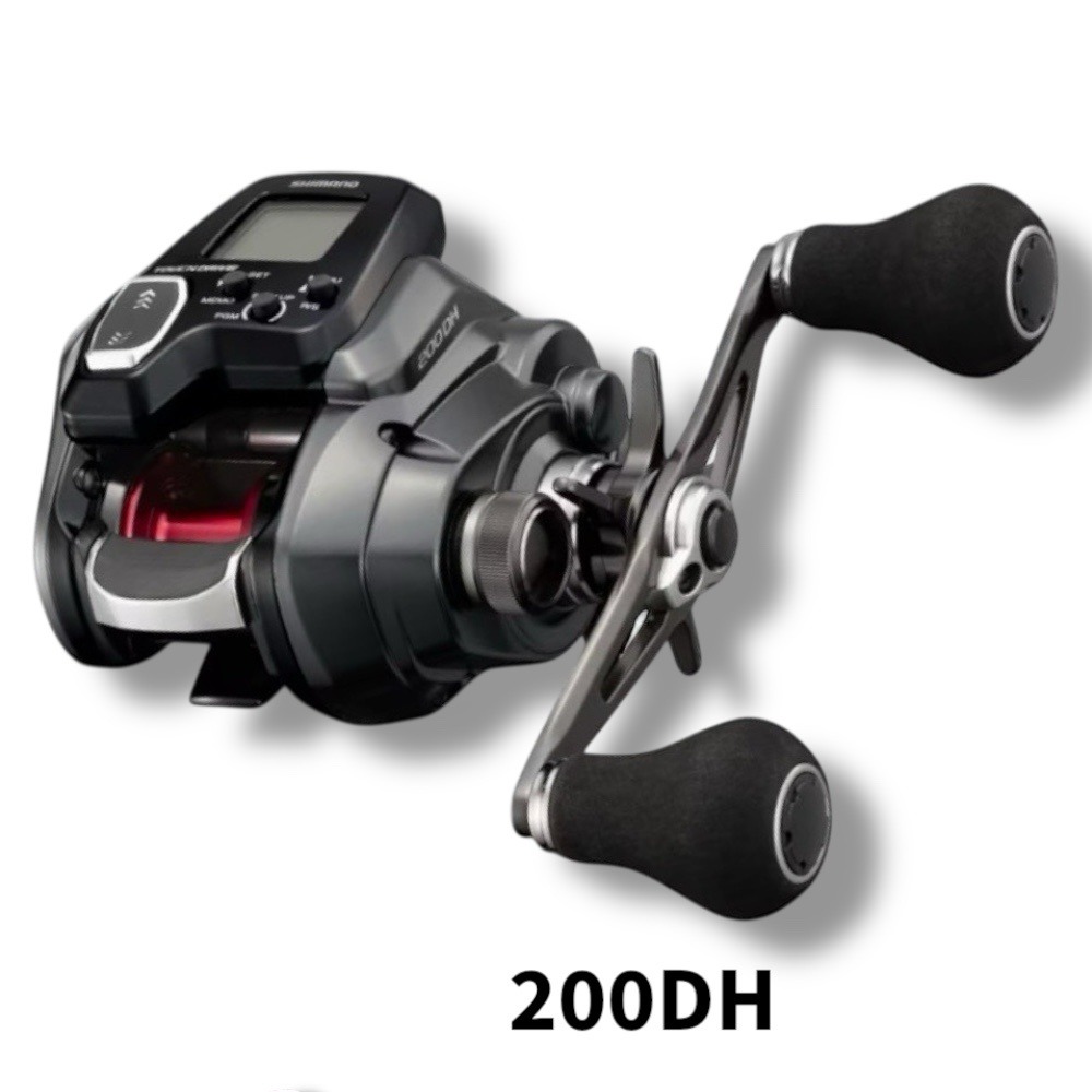 紅海釣具企業社【SHIMANO】ForceMaster 200/201/200/201DH 電動捲線器 手持透抽 白帶-規格圖11