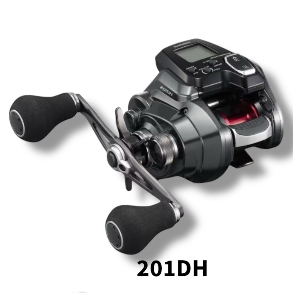 紅海釣具企業社【SHIMANO】ForceMaster 200/201/200/201DH 電動捲線器 手持透抽 白帶-規格圖11