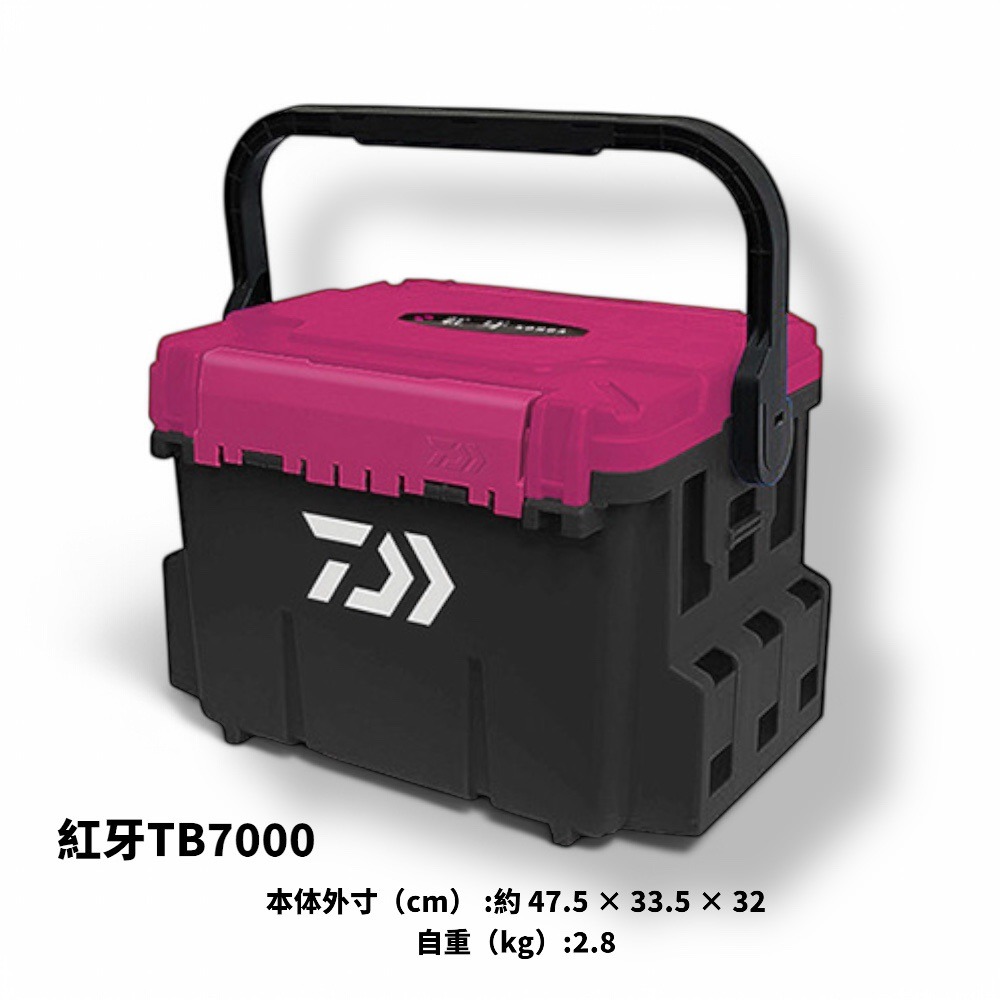 中壢鴻海釣具【DAIWA】TACKLE BOX TB9000 TB7000 TB5000 工具箱 船釣置物箱 釣具收納箱-細節圖2