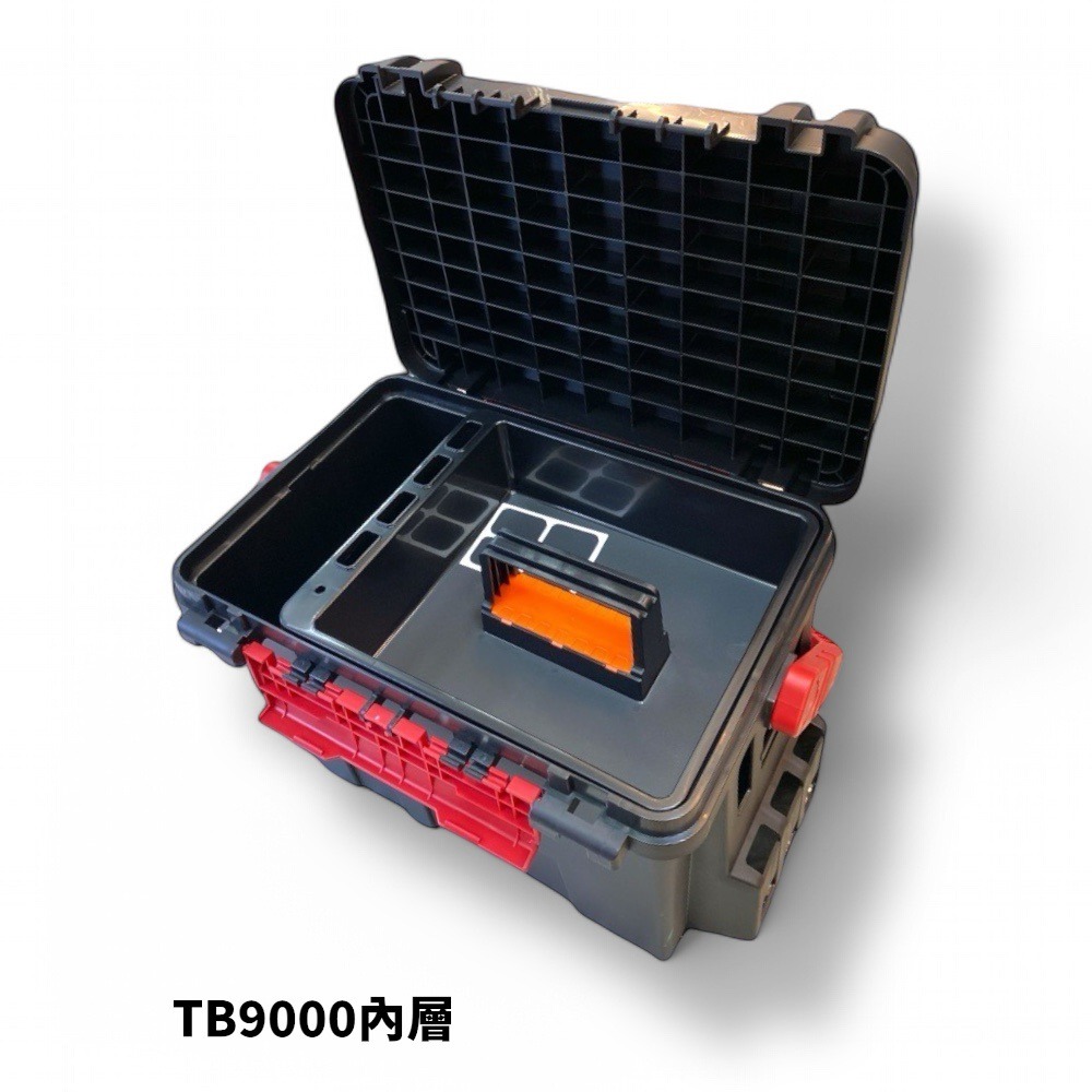 中壢鴻海釣具【DAIWA】TACKLE BOX TB9000 TB7000 TB5000 工具箱 船釣置物箱 釣具收納箱-細節圖5
