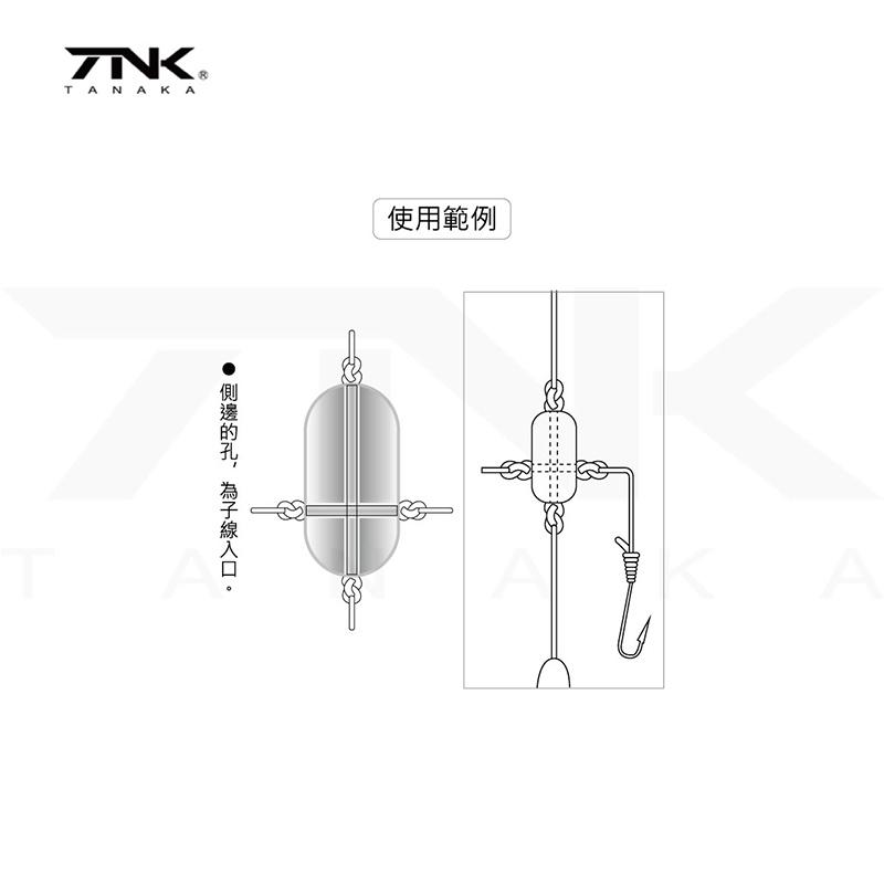 中壢鴻海釣具《TANAKA》QR-1 透明十字珠(100個入) 競技 船釣.遠投.釣組專用/不打結-細節圖7