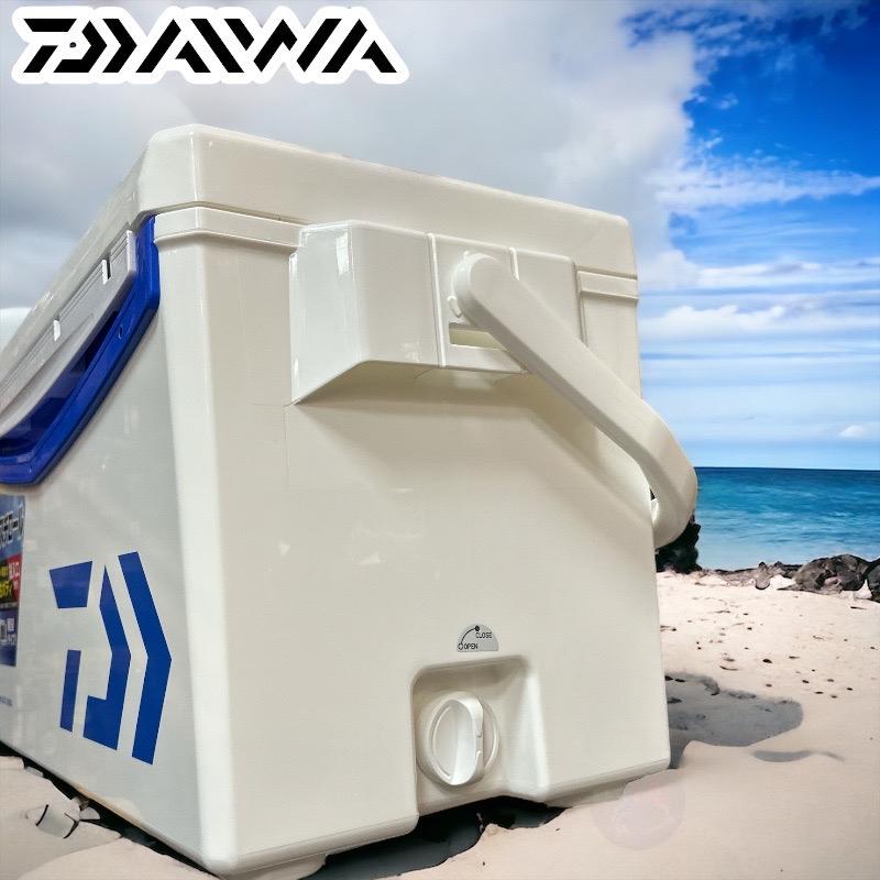 中壢鴻海釣具 DAIWA COOL LINE ALPHA 3 S2500X 藍白色冰箱-有投入孔-細節圖4