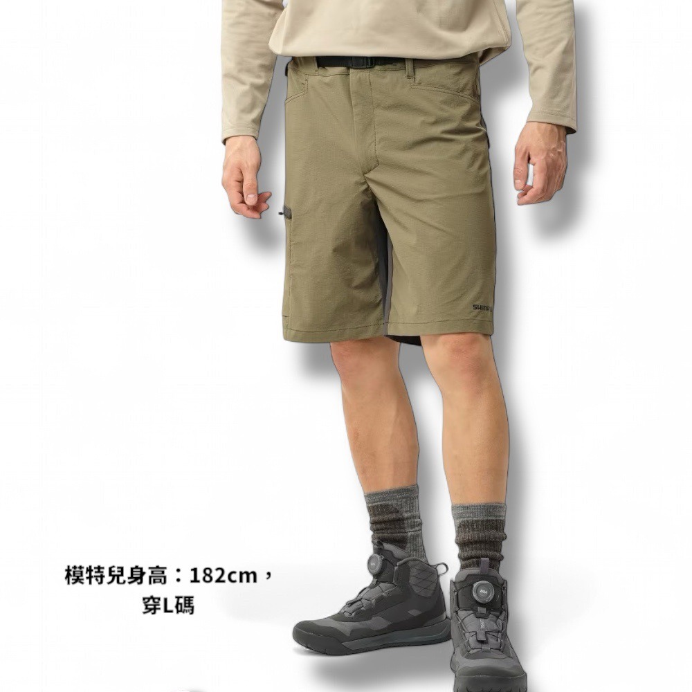 紅海釣具企業社【SHIMANO】WP-061Y 多功能防撥水耐磨釣魚短褲#M(25年春夏款)-細節圖6