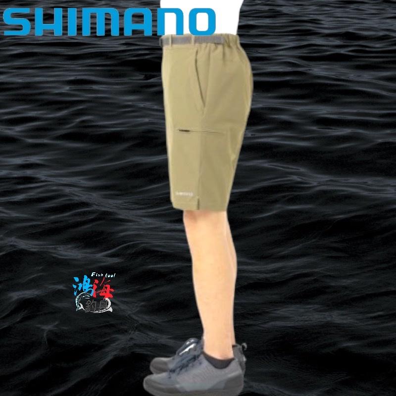 中壢鴻海釣具《SHIMANO》22 WP-002V 黑色防水透濕短褲-細節圖4