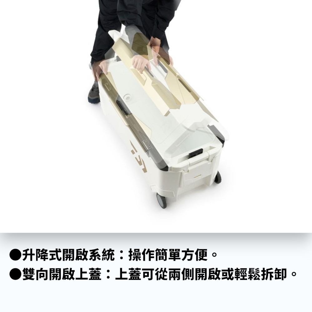 中壢紅海釣具【DAIWA】TRUNK MASTER HD III 五面真空/S 8000 80L 硬式冰箱 露營-細節圖4