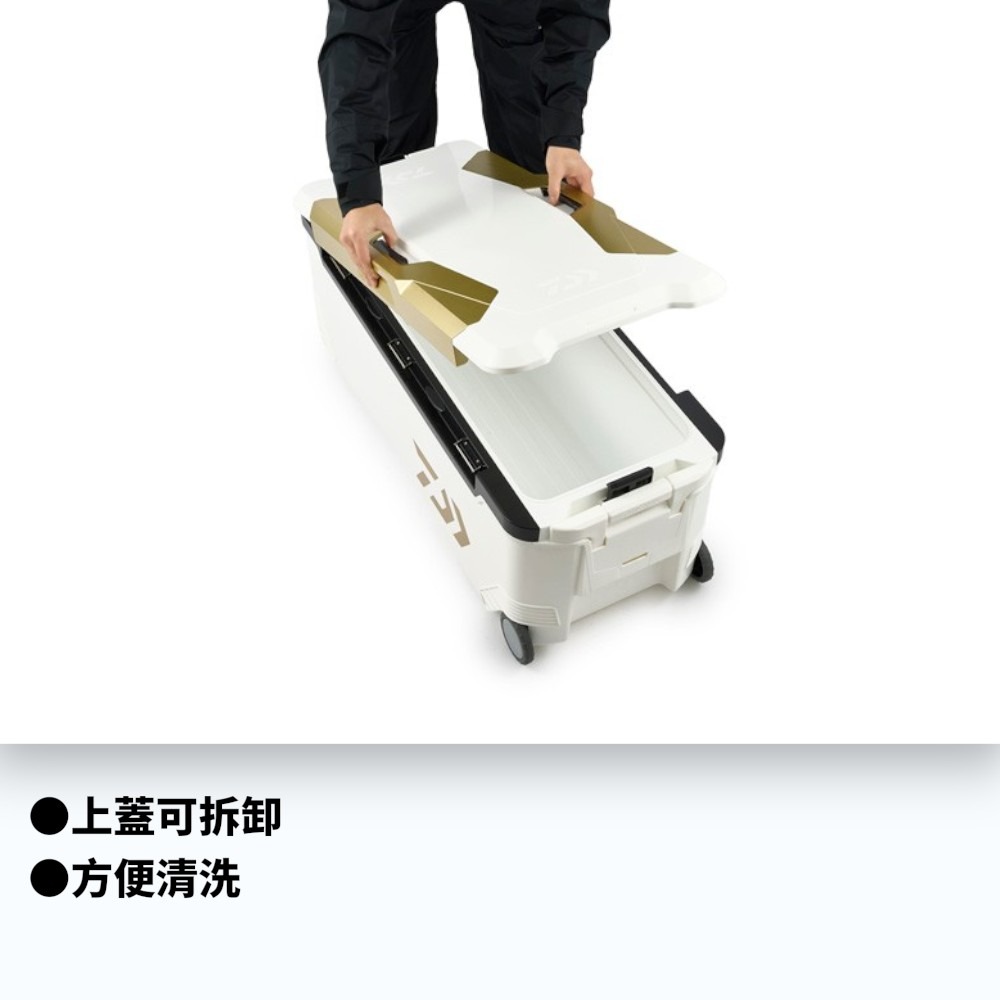 中壢紅海釣具【DAIWA】TRUNK MASTER HD III 五面真空/S 8000 80L 硬式冰箱 露營-細節圖7