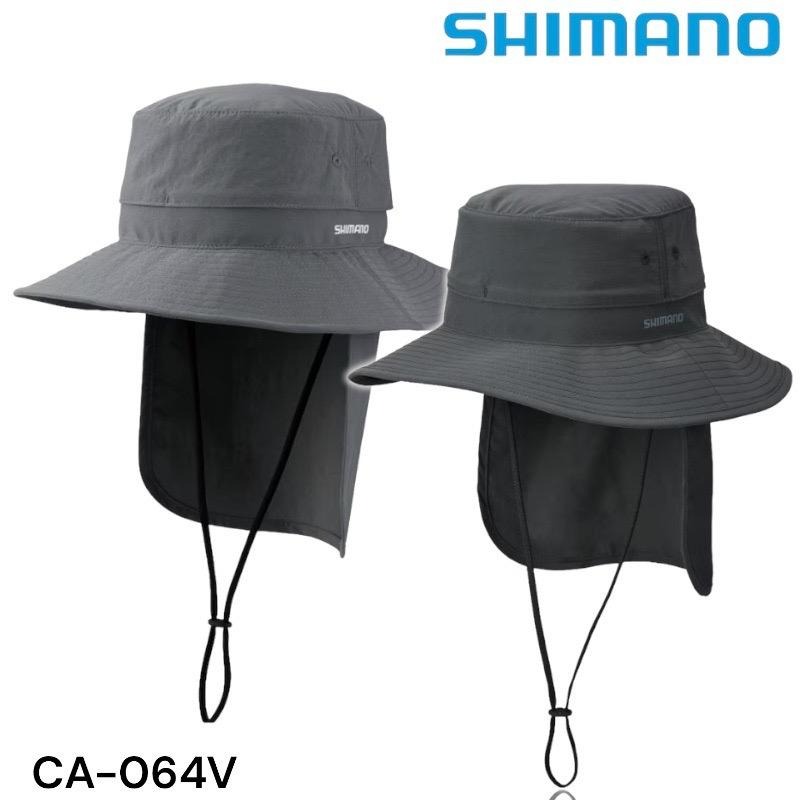 中壢鴻海釣具《SHIMANO》CA-064V 遮陽短帽檐漁夫帽-細節圖2