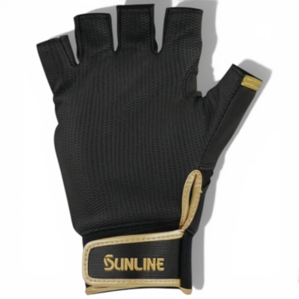 中壢紅海釣具【SUNLINE】SUG-201 金獅5指釣魚手套 (25年秋冬款)-細節圖3