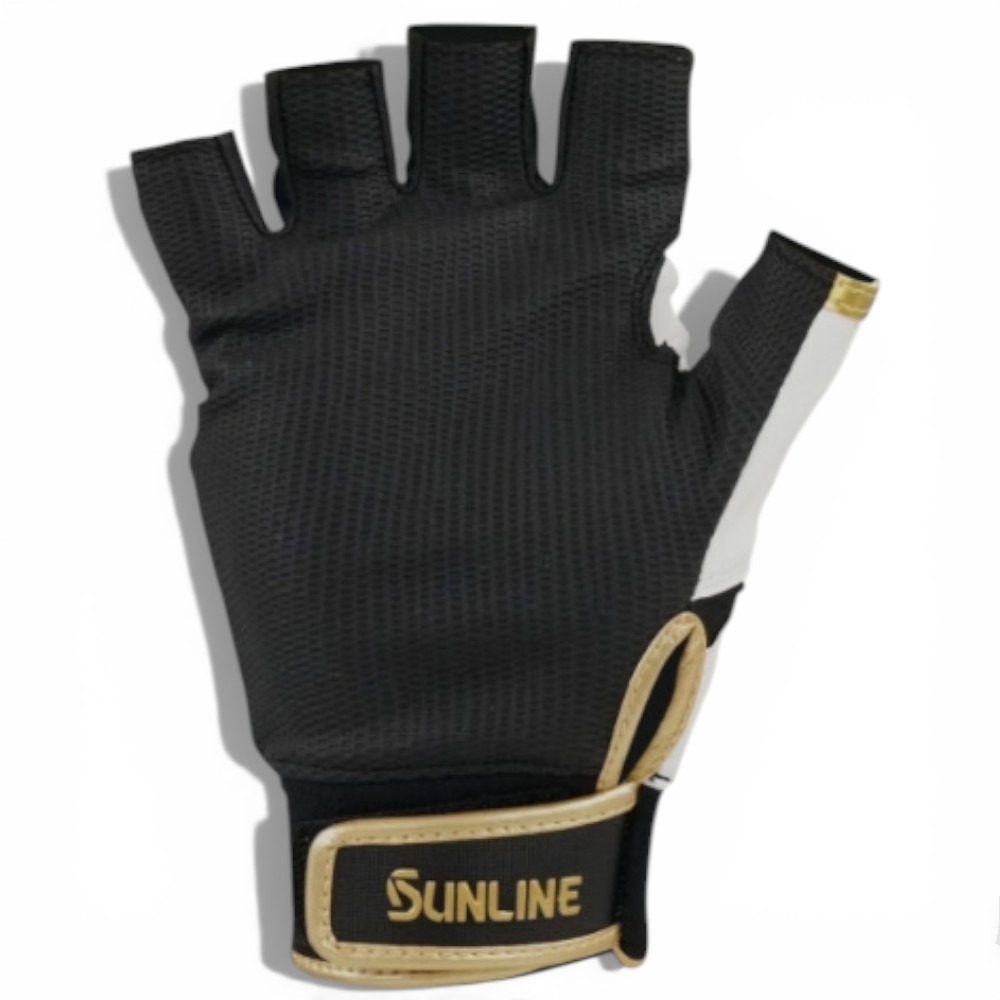 中壢紅海釣具【SUNLINE】SUG-201 金獅5指釣魚手套 (25年秋冬款)-細節圖7