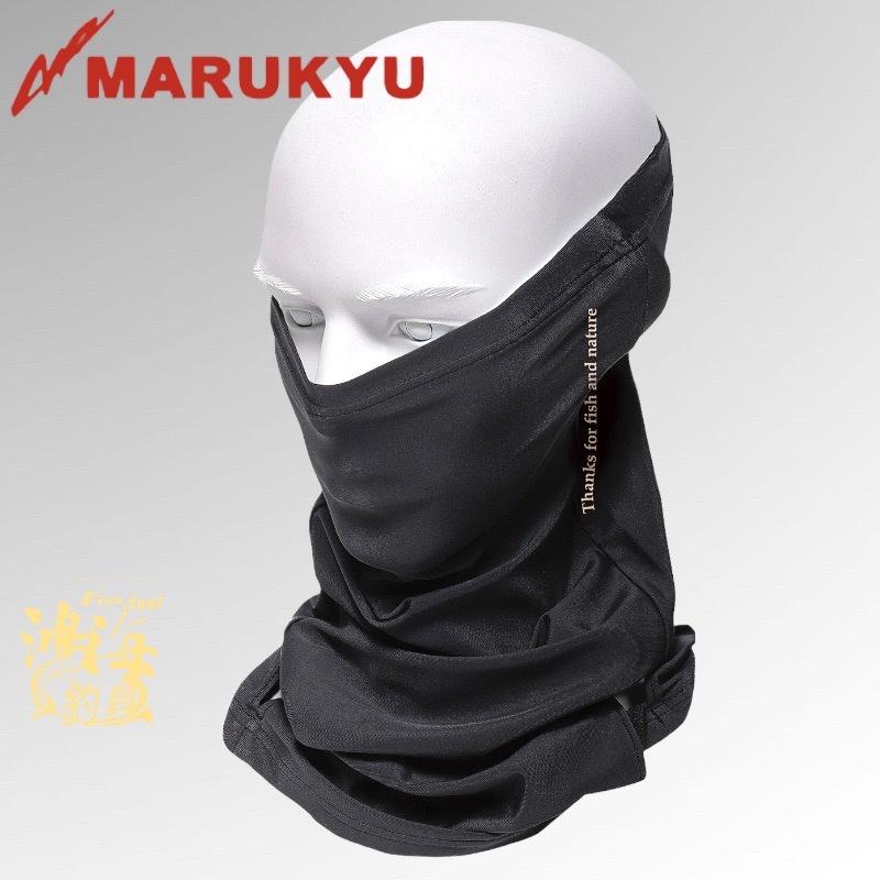 中壢鴻海釣具《MARUKYU》22新款  MQ-02水瀑冷感記憶防曬涼感面罩-細節圖3