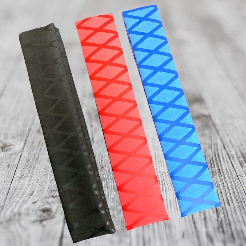 紅海釣具企業社 新花紋熱縮管(紅) #50cm~100CM 止滑竿套 縮竿子 收縮管-細節圖3