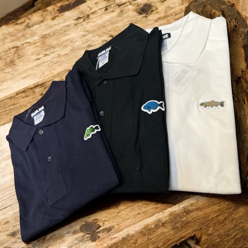 紅海釣具企業社【SUNLINE】SUW-15205P 魚型刺繡 短袖Polo衫 (22年春夏款)-出清特價-細節圖7