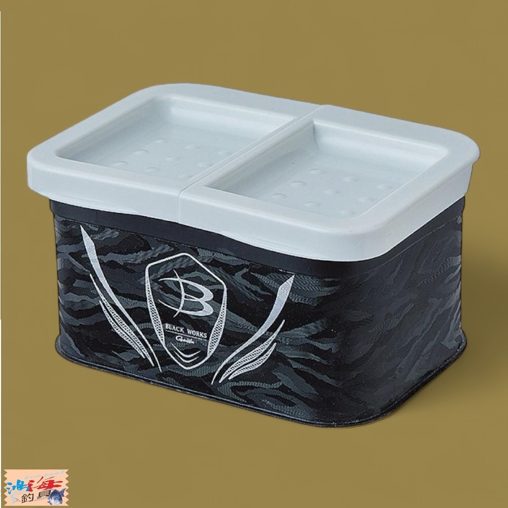 紅海釣具企業社【gamakatsu】GM-2562  GM-2611  (ATTENDER) 限定款黑色誘餌桶-細節圖4
